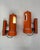 Reggiani Orange Wall Lamp attributed to Reggiani, 1970 For Sale - Image 4 of 6