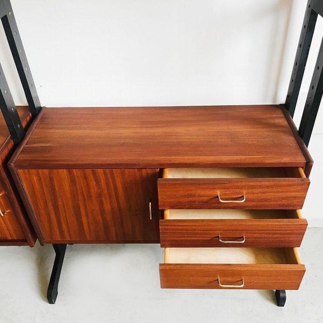 Mid-Century Modern Wall Unit, 1960s For Sale - Image 12 of 15