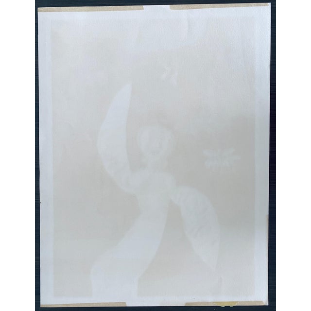 Violet Naftali Bezem, Israeli Surrealist Judaica Abstract Lithograph Naftali Bezem For Sale - Image 8 of 9