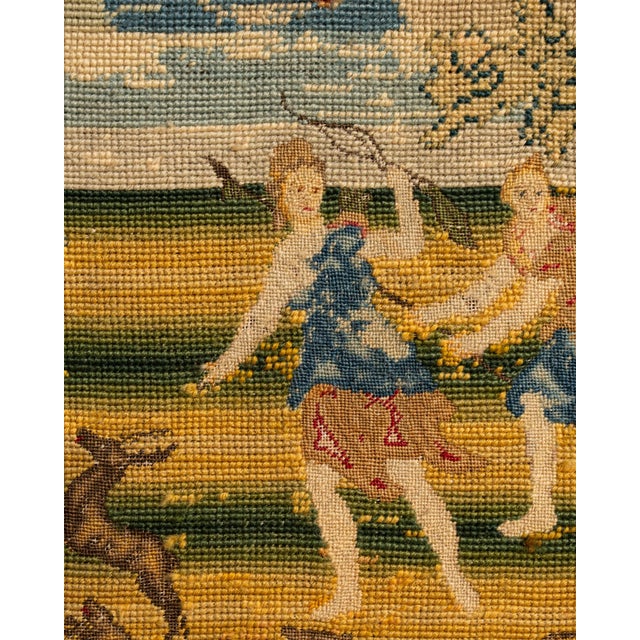 Wood 1970s "Gobelin Artemis" Tapestry For Sale - Image 7 of 9
