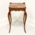 Hekman Furniture Hekman Walnut Inlaid Parquetry Square French Louis XV Accent Table For Sale - Image 4 of 8