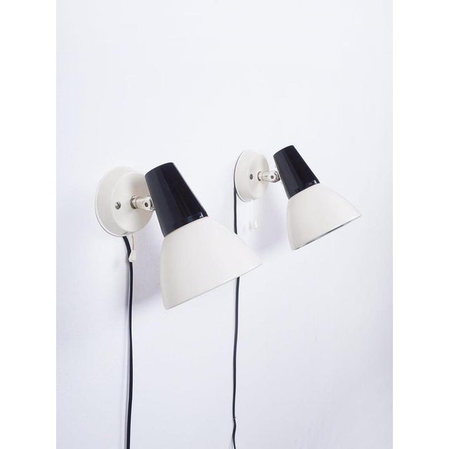 Metal Wall Lights from Philips, 1970s, Set of 2 For Sale - Image 7 of 7