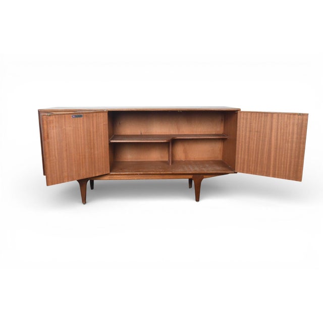 A. H. McIntosh & Co. Ltd. Mid 20th Century Small McIntosh Duvegan Credenza in Teak #1 For Sale - Image 4 of 8
