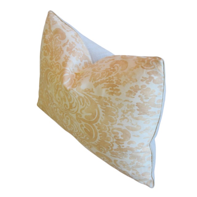 Quadrill Fortuny-Style China Seas San Marco Feather/Down Pillow 22" X 17" For Sale In Los Angeles - Image 6 of 8