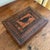 English Antique English Wood Inlay Tunbridge Box With Bird Motif For Sale - Image 3 of 11
