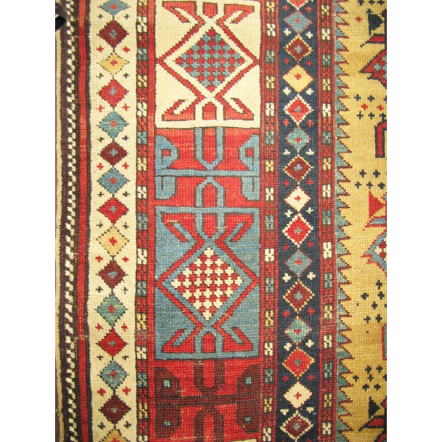 Metal Antique Caucasian Shirvan Rug (Marasali-Type) For Sale - Image 7 of 7