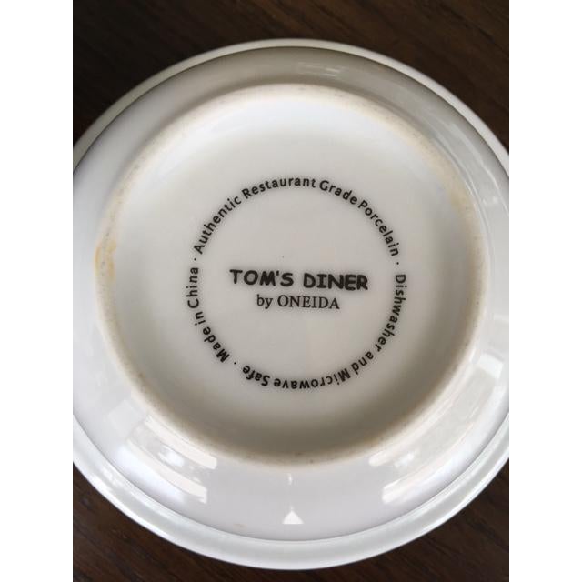Oneida Tom's Diner White Bowls Set of 6 Chairish