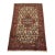 Hamedan Rug 2’7” X 4’2” Ivory Wool Vintage Tribal Hand-Knotted Carpet For Sale
