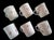19th Century Twisted Cups & Saucers in Porcelain from Limoges, 1891, Set of 12 For Sale - Image 4 of 7