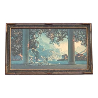 “Daybreak” by Maxfield Parrish | Iconic Early 20th-Century Art Print, Original Frame For Sale