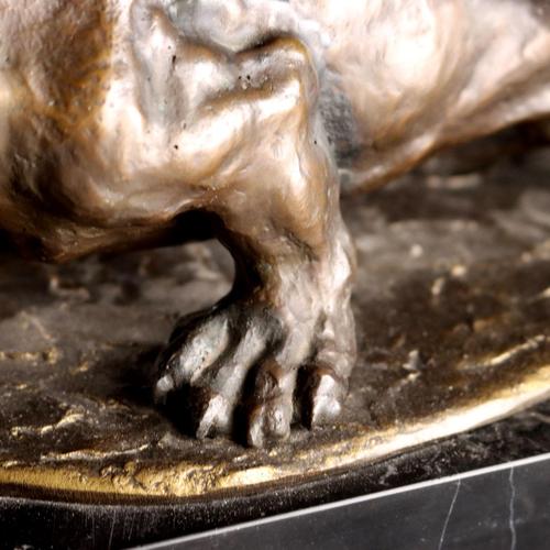 Lurking Tiger Bronze from Rembrandt Bugatti For Sale - Image 5 of 8