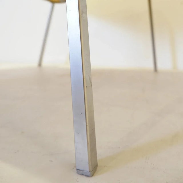 Yellow Leather Lounge Chair from Ligne Roset, 1960s For Sale - Image 4 of 14