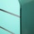 Art Deco Art Deco Robin's Egg Blue Lacquer & Brushed Aluminum High Chest by Donald Deskey For Sale - Image 3 of 12