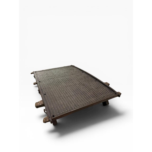 1910s 1900s Artisanal Bullock Cart Coffee Table For Sale - Image 5 of 9