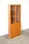 1970s Danish Teak Corner Cabinet With Interior Lighting & Glass Shelving For Sale - Image 4 of 5