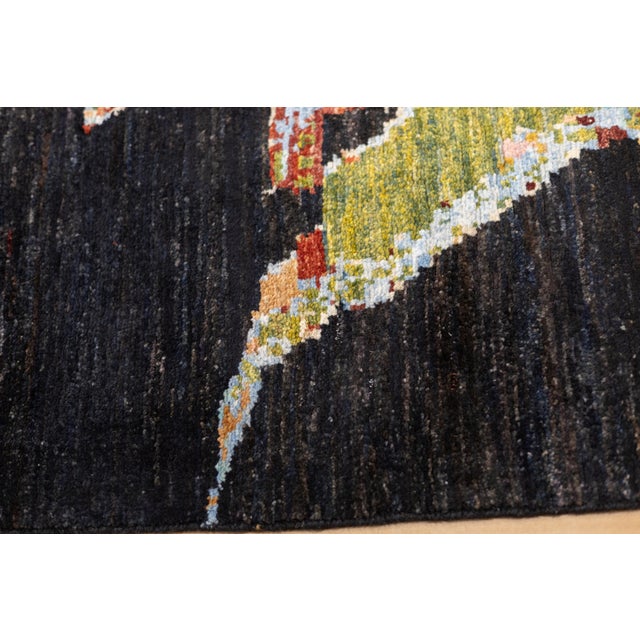 Fine Contemporary Wool Rug 5'6" X 7'7'' For Sale In New York - Image 6 of 9