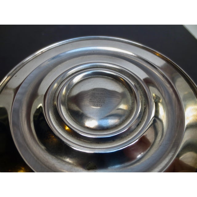 Gorham Silver Co. Gorham Sterling Silver Candlesticks- A Pair of 2 For Sale - Image 4 of 4