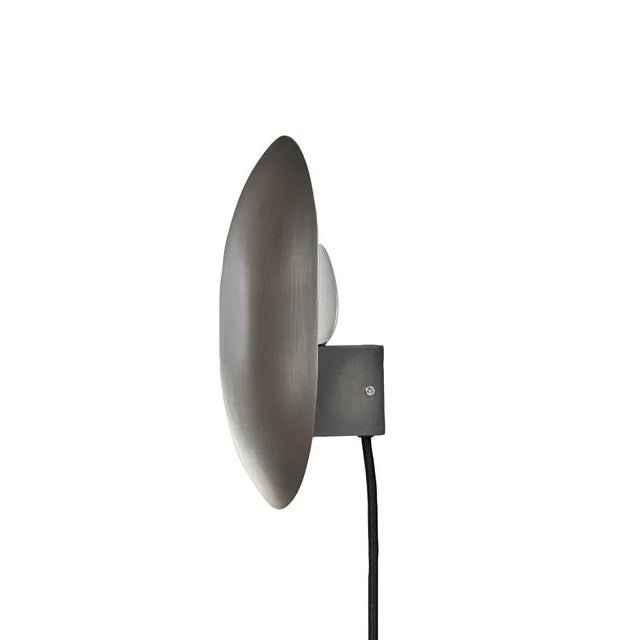 Zink clam wall lamp by 101 copenhagen designed by kristian sofus hansen & tommy hyldahl dimensions: l 14 x w 22 x h 26 cm...
