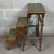 Folding Etagere Ladder in Green Wood For Sale - Image 4 of 13