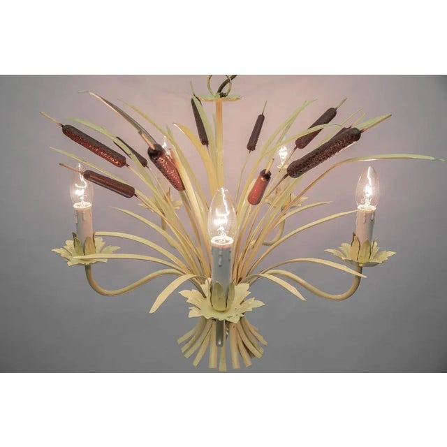 Metal Mid-Century Modern Hanging Lamp, Italy, 1960s For Sale - Image 7 of 13