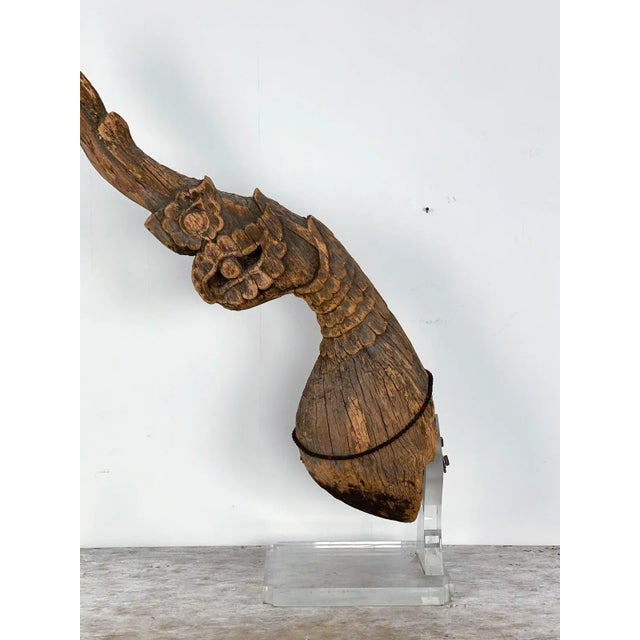 Circa 18th - 19th Century Temple Roof Eave, Thailand For Sale - Image 4 of 9