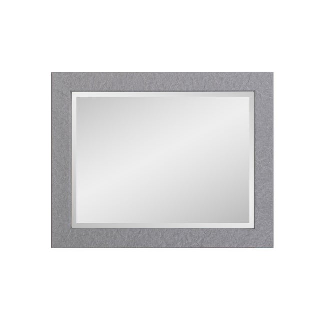 2020s Stucco Vanity Mirror - Gray For Sale - Image 5 of 11