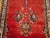 Vintage Persian Hamadan Wide Runner, Hand-Knotted Wool, Open Field Geometric Pattern, Red & Ivory. 4x10 For Sale - Image 18 of 18