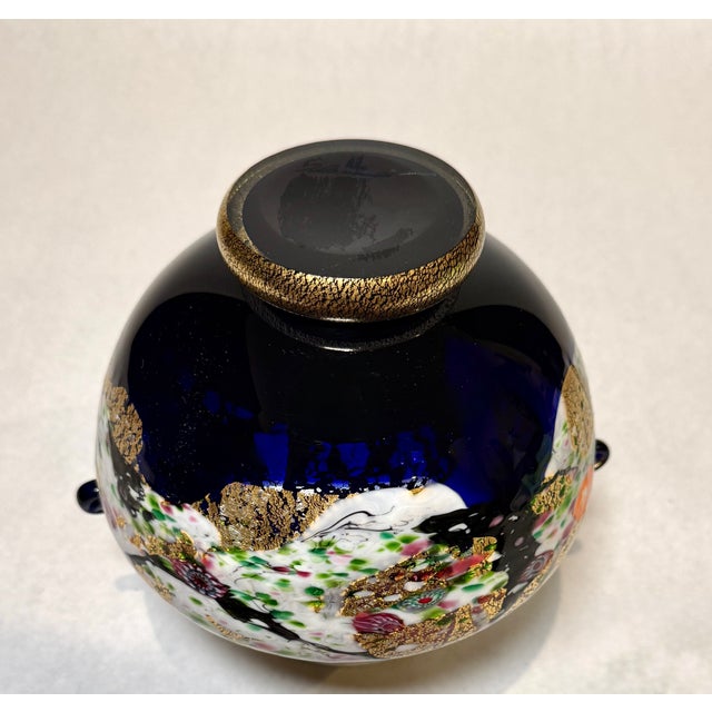 Kuniaki Kuroki Handblown Art Glass Vase, Heisei Period, Japan For Sale - Image 10 of 11