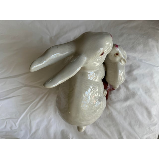 2000 - 2009 Rabbit and Bunny Sculpture For Sale - Image 5 of 7