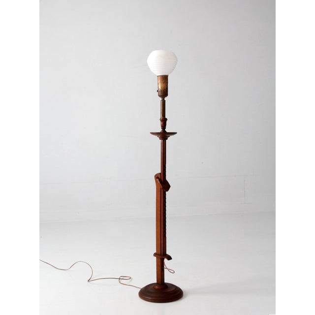 Antique Arts & Crafts Adjustable Floor Lamp For Sale - Image 17 of 18