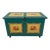 19th Century Hand Painted Chest or Trunk For Sale
