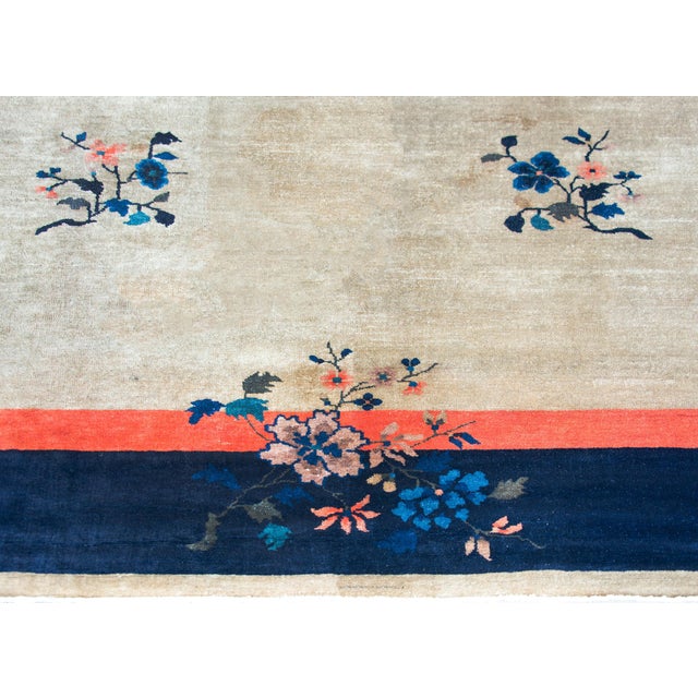 Early 20th Century Chinese Feti Rug For Sale - Image 12 of 14