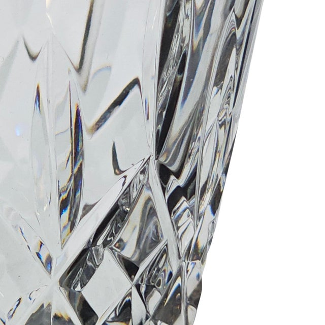 Late 20th Century Waterford Lismore Hand Cut Crystal Water Goblets - a Pair For Sale In San Francisco - Image 6 of 7