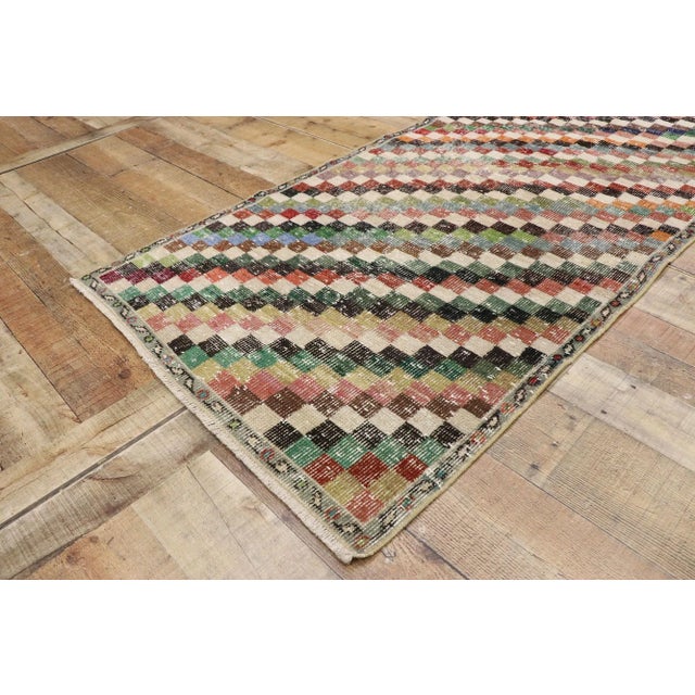 Textile Vintage Turkish Sivas Rug - 02'10 X 05'07 For Sale - Image 7 of 10