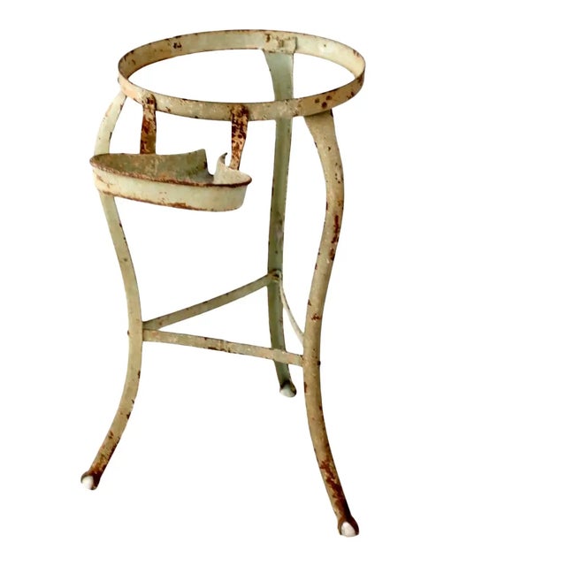 Antique Claw Foot Iron Stand For Sale - Image 13 of 13