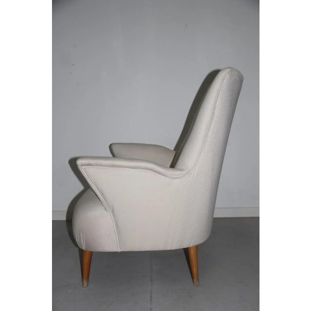 Vintage Italian Armchair, 1950s For Sale - Image 4 of 7