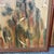 1960s Mid-Century Modern 3-Panel Triptych Painting by Thomas Pell Soaring Cranes & Landscape For Sale - Image 6 of 12
