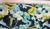Blue Vintage Richloom “Rhodante” Floral Linen Blend Upholstery Fabric- 6.25 Yards For Sale - Image 8 of 8