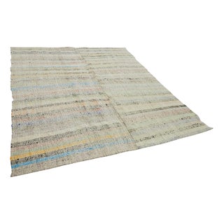 Vintage Turkish Flatweave Kilim Rug For Sale