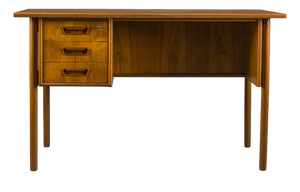 Mid-Century Danish Teak Desk from Gunnar Nielsen Tibergaard, 1960s