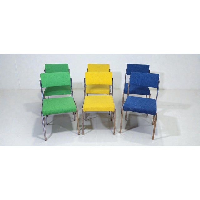 Vintage Strafor Chairs, 1970, Set of 6 For Sale - Image 11 of 11