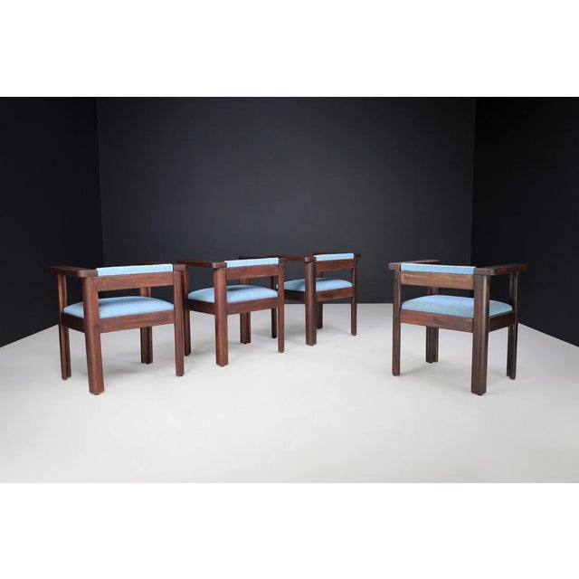 Idlor Armchairs by Angelo Mangiarotti for Lorenzon, 1960s, Set of 4 For Sale - Image 3 of 14