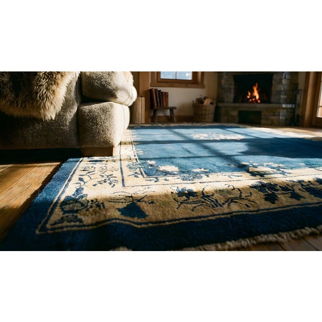Early 20th Century Chinese Peking Carpet For Sale - Image 12 of 12