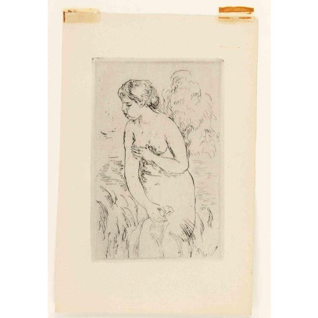 Etching on wove paper. Unsigned and unnumbered, as issued. Image dimension cm. 17x11. A beautiful, wove paper variant of...