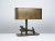 French Brass Table Lamp, 1970s, in Very Good conditions. Designed 1970 to 1979 European Plug (up to 250V).The wiring of...