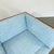 Sky Blue Teak Case Sofa in the Manner of Milo Baughman For Sale - Image 8 of 8