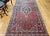 Vintage Persian Bidjar Gallery Rug, Hand-Knotted Wool, Geometric Medallion Pattern, Red & Navy, 5x9 For Sale - Image 9 of 17