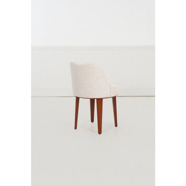 1940s Dunbar Vanity Chair For Sale In Chicago - Image 6 of 11