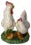 French Ceramic Chicken Family, 1900s For Sale