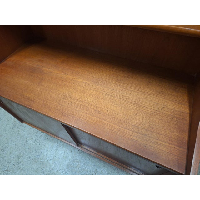 Mid-Century Modern Vintage Danish Teak Bookshelf attributed to Johannes Sorth, 1960s For Sale - Image 3 of 6